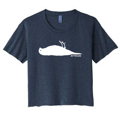 Atticus Crow Logo Women's Crop Top Tee