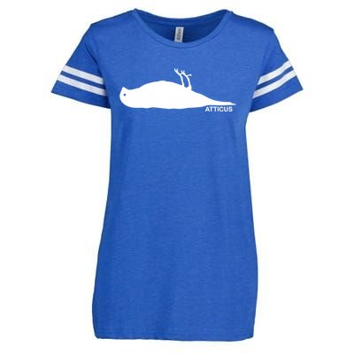 Atticus Crow Logo Enza Ladies Jersey Football T-Shirt