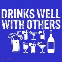 Alcohol Cocktail Lover Alcoholic Fan Funny Pun Cute Gift Tall T-Shirt