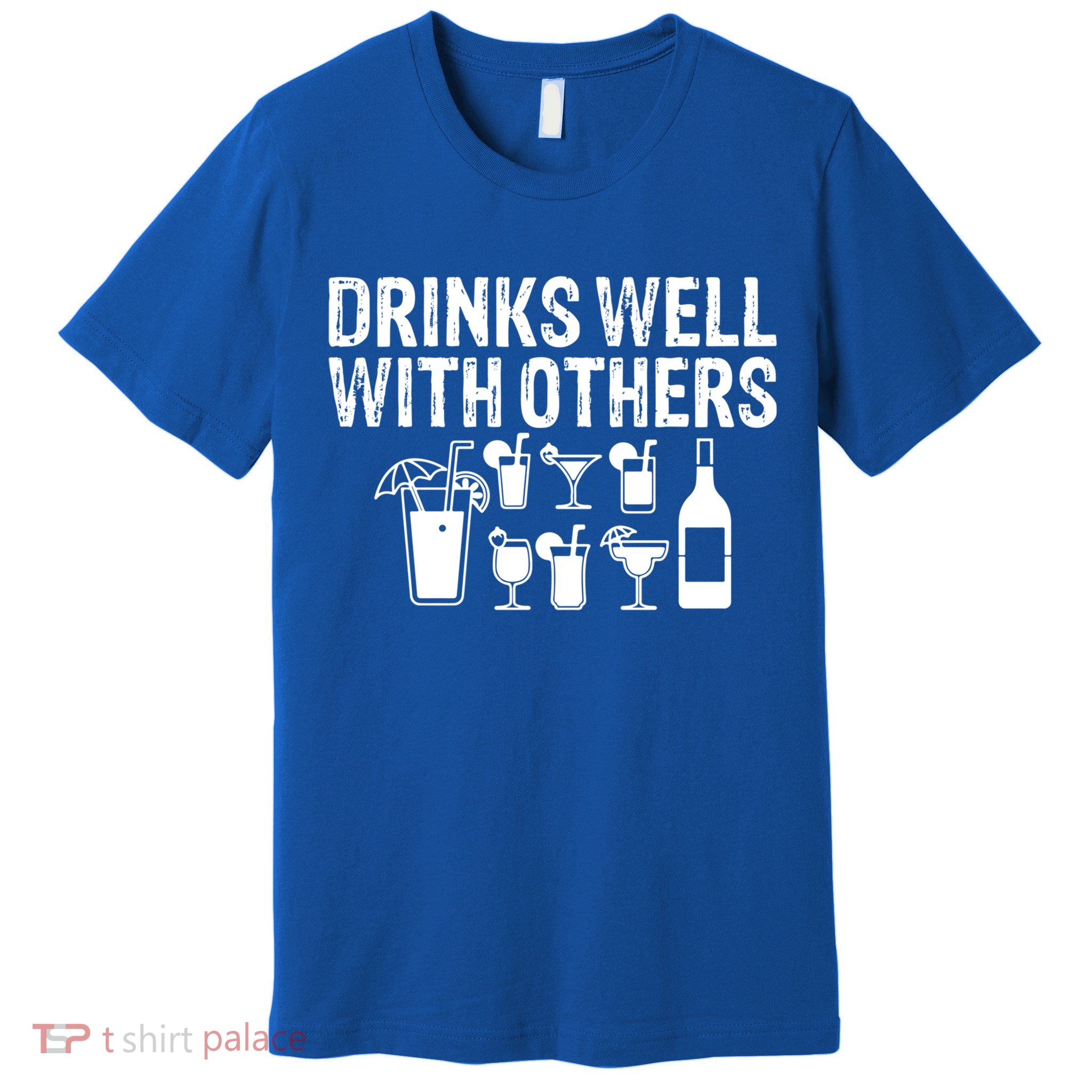 Alcohol Cocktail Lover Alcoholic Fan Funny Pun Cute Gift Premium T-Shirt
