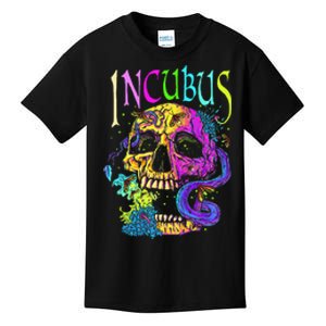 A Crow Left Skull Morning And Flower I.ncubus View Kids T-Shirt