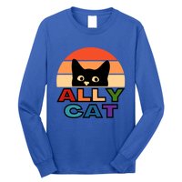 Ally Cat Lgbtqia2s+ Gift Long Sleeve Shirt