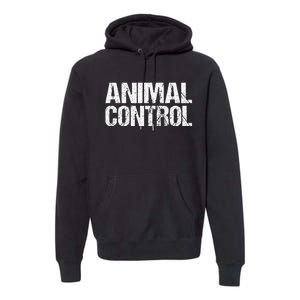 Animal Control Lazy Halloween Costume Premium Hoodie