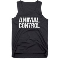 Animal Control Lazy Halloween Costume Tank Top