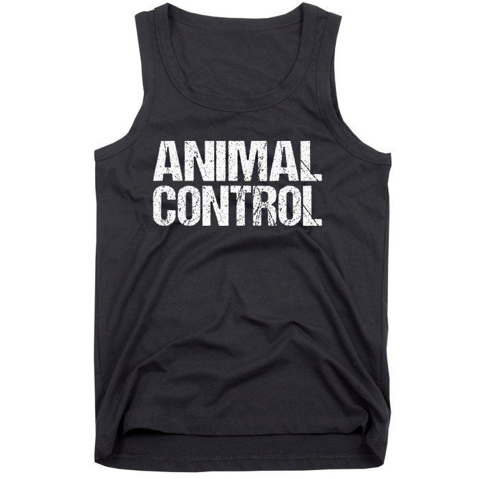 Animal Control Lazy Halloween Costume Tank Top