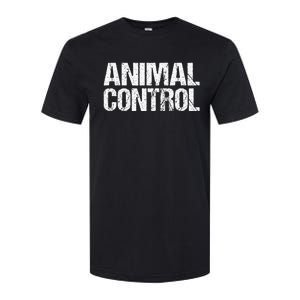 Animal Control Lazy Halloween Costume Softstyle CVC T-Shirt