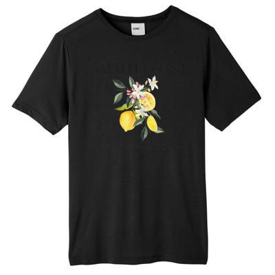 Amalfi Coast Lemons Amalfiana Italy Tall Fusion ChromaSoft Performance T-Shirt