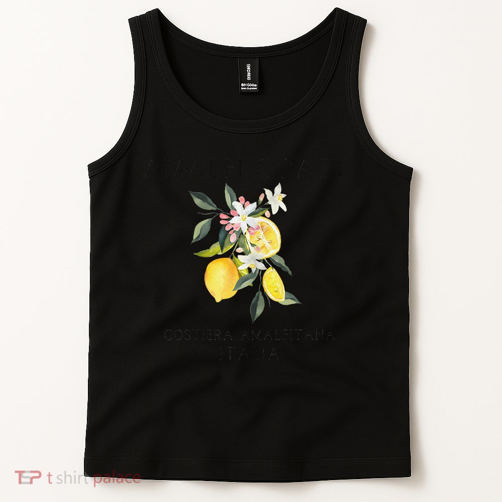 Amalfi Coast Lemons Amalfiana Italy Tank Top