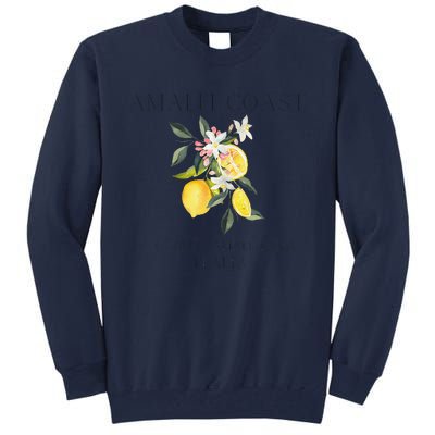 Amalfi Coast Lemons Amalfiana Italy Tall Sweatshirt