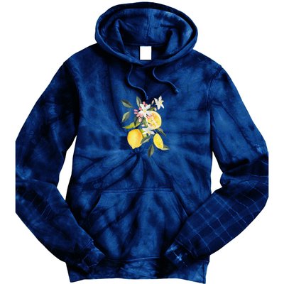 Amalfi Coast Lemons Amalfiana Italy Tie Dye Hoodie