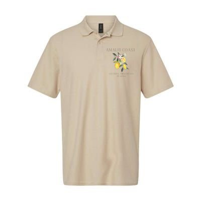 Amalfi Coast Lemons Amalfiana Italy Softstyle Adult Sport Polo