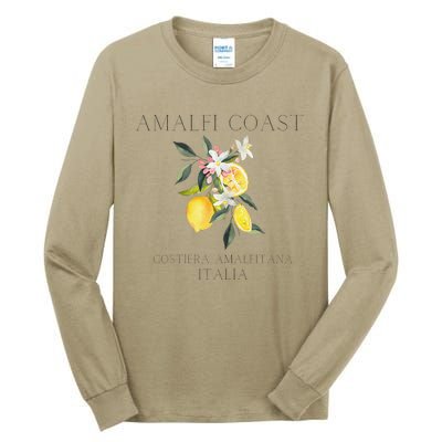 Amalfi Coast Lemons Amalfiana Italy Tall Long Sleeve T-Shirt