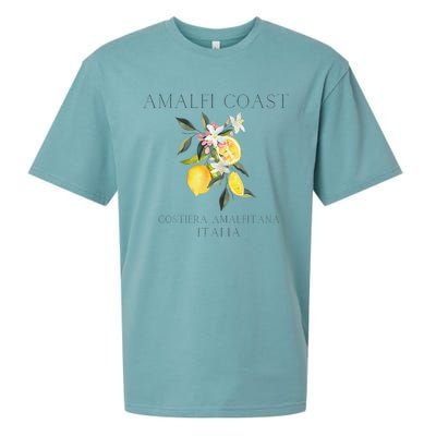 Amalfi Coast Lemons Amalfiana Italy Sueded Cloud Jersey T-Shirt