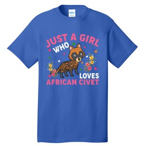 African Civet Lover Just A Who Loves African Civet Gift Tall T-Shirt