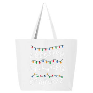 Alphabet Christmas Lights Stranger 25L Jumbo Tote