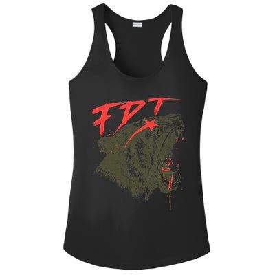 Anti-Trump Cat Ladies Foxtrot Deltas Tangos Feminist Ladies PosiCharge Competitor Racerback Tank