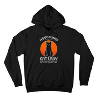 Assuming Cat Lady Halloween Dog And Black Cat Owners Hoodie