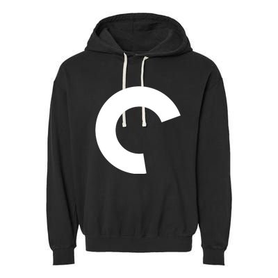 Aqua Criterion Logo Garment-Dyed Fleece Hoodie