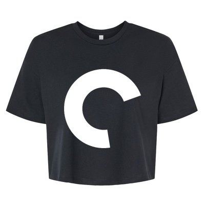 Aqua Criterion Logo Bella+Canvas Jersey Crop Tee