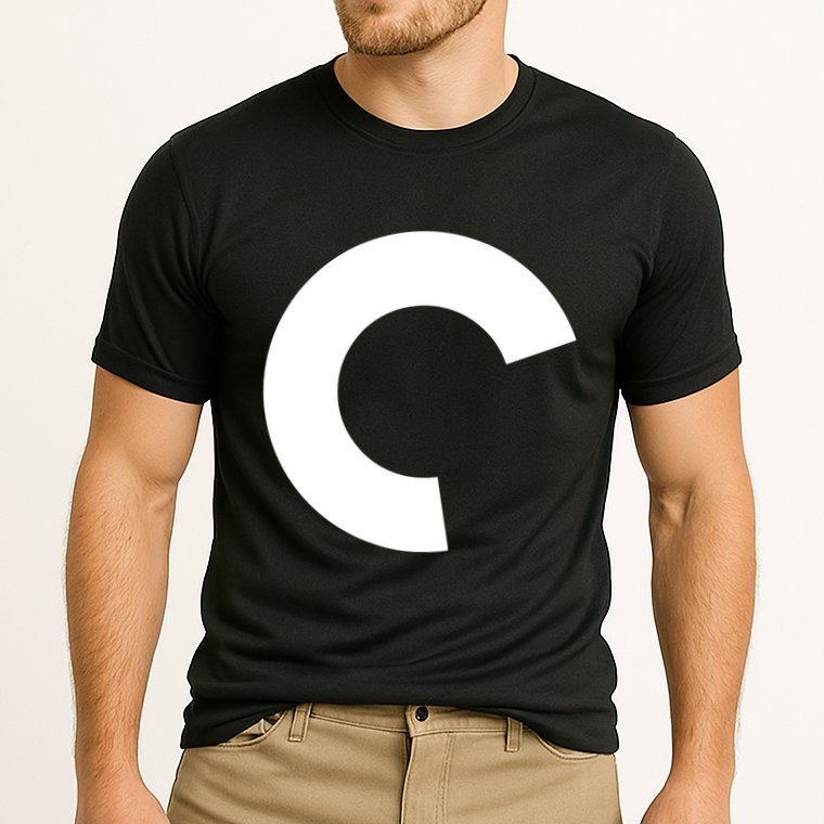 Aqua Criterion Logo Cooling Performance Crew T-Shirt