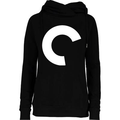 Aqua Criterion Logo Womens Funnel Neck Pullover Hood