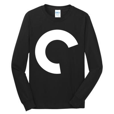 Aqua Criterion Logo Tall Long Sleeve T-Shirt