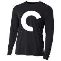 Aqua Criterion Logo Cooling Performance Long Sleeve Crew