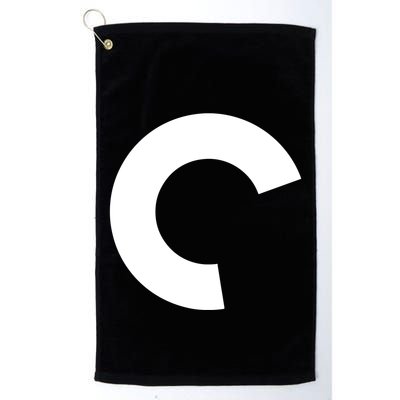 Aqua Criterion Logo Golf Towel