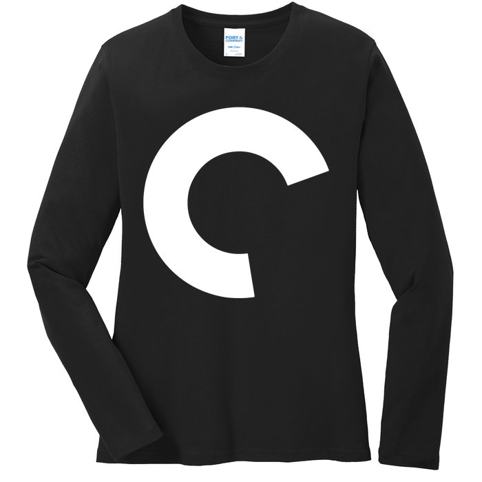 Aqua Criterion Logo Ladies Long Sleeve Shirt