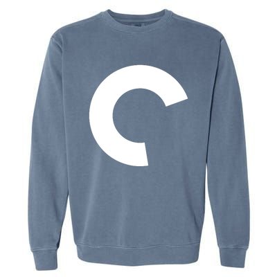 Aqua Criterion Logo Garment-Dyed Sweatshirt