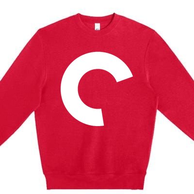 Aqua Criterion Logo Premium Crewneck Sweatshirt