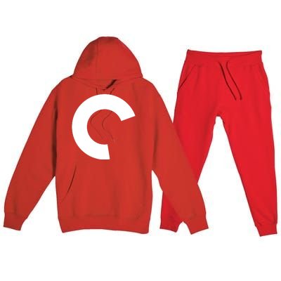 Aqua Criterion Logo Premium Hooded Sweatsuit Set