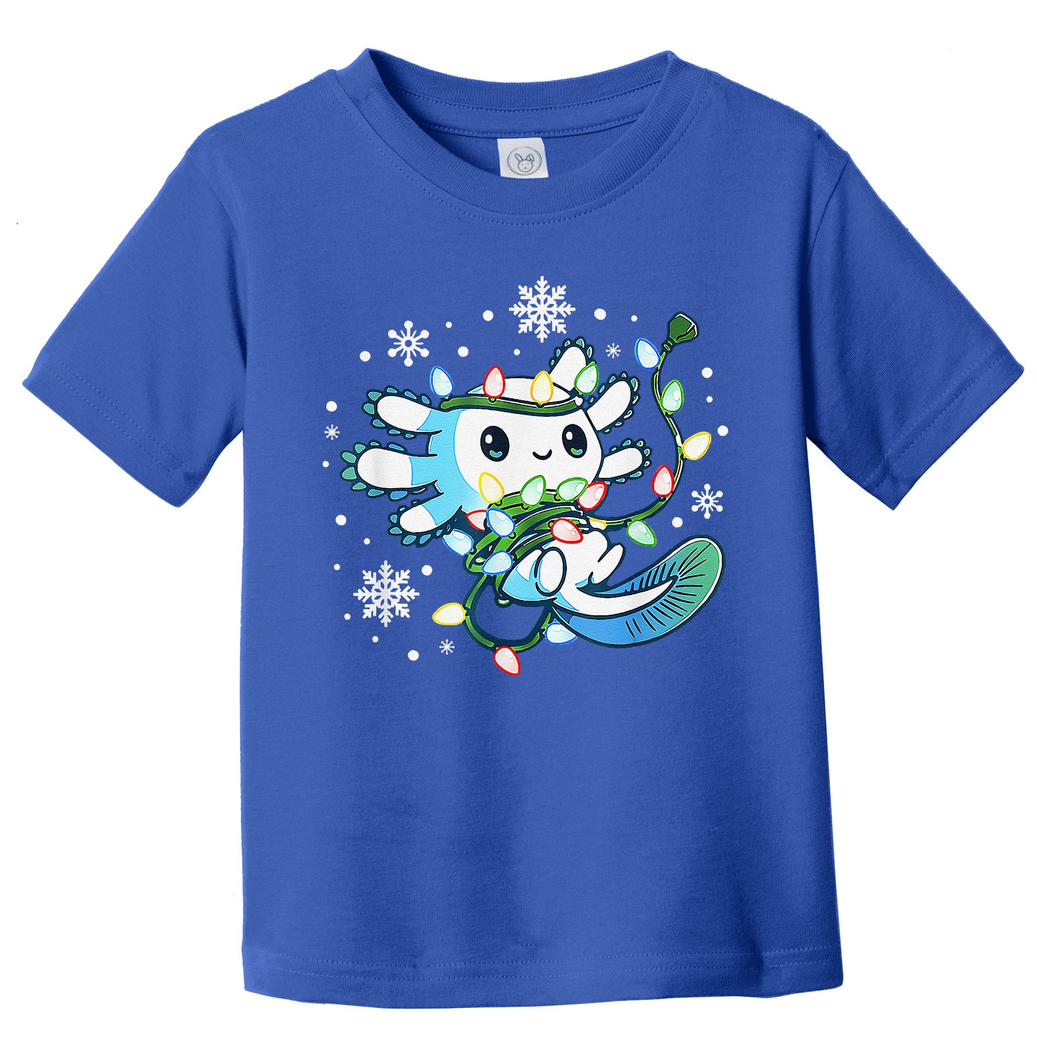 Axolotl Christmas Lights Xmas Tree Pajamas Toddler T-Shirt
