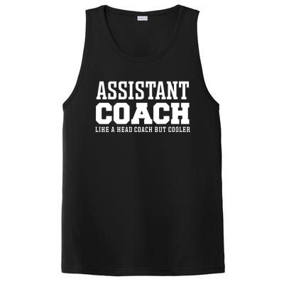 Assistant Coach Like A Head Coach But Cooler PosiCharge Competitor Tank