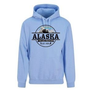 Alaska Cruise Last Frontier Family Group Trip Gift Unisex Surf Hoodie