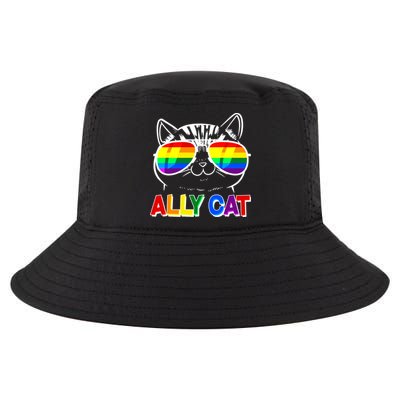 Ally Cat LGBT Pride Cool Comfort Performance Bucket Hat