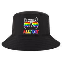 Ally Cat LGBT Pride Cool Comfort Performance Bucket Hat