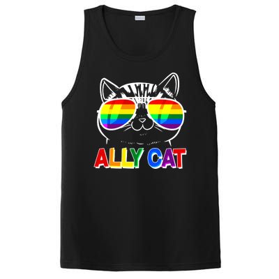 Ally Cat LGBT Pride PosiCharge Competitor Tank