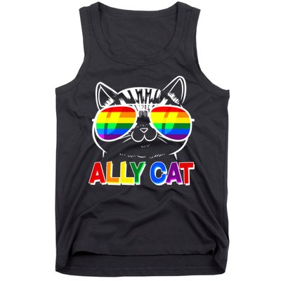 Ally Cat LGBT Pride Tank Top