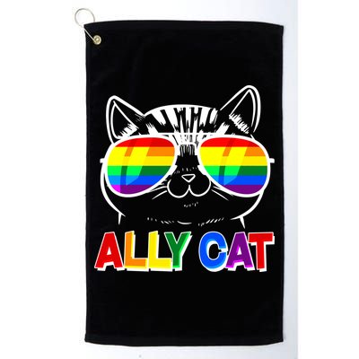 Ally Cat LGBT Pride Golf Towel