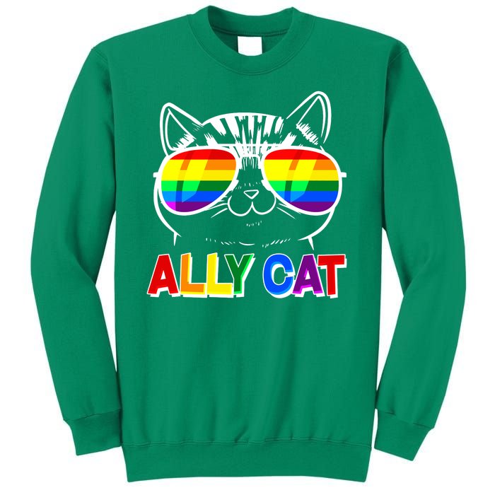 Ally Cat LGBT Pride Sweatshirt