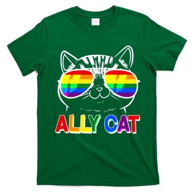 Ally Cat LGBT Pride T-Shirt