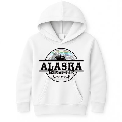 Alaska Cruise Last Frontier Family Group Trip Great Gift Kids Hoodie