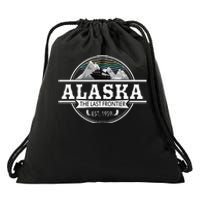 Alaska Cruise Last Frontier Group Vacation Drawstring Bag