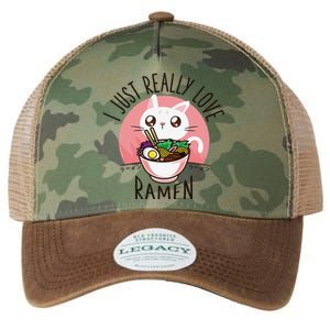 Anime Cat Love Ramen Japanese Noodles Kawaii Legacy Tie Dye Trucker Hat