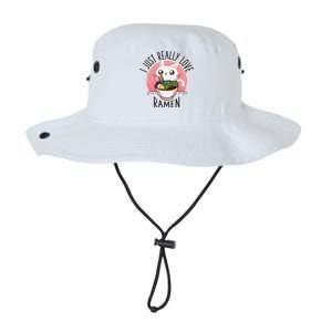 Anime Cat Love Ramen Japanese Noodles Kawaii Legacy Cool Fit Booney Bucket Hat