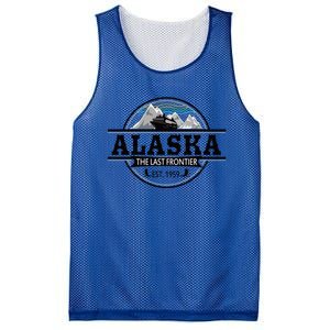 Alaska Cruise Last Frontier Family Group Trip Gift Mesh Reversible Basketball Jersey Tank