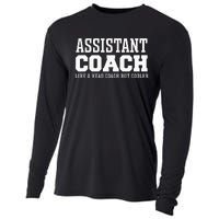 Assistant Coach Like A Head Coach But Cooler Cooling Performance Long Sleeve Crew