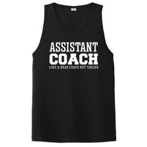 Assistant Coach Like A Head Coach But Cooler PosiCharge Competitor Tank