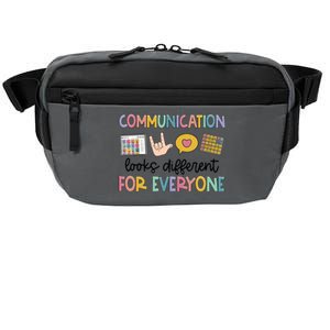 Autism Communication Looks Different For Everyone Crossbody Pack